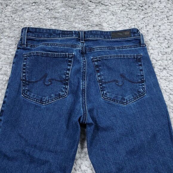 AG Adriano Goldschmied Prima Ankle Pintucked Cigarette Stretch Jeans Size 27 - Picture 3 of 13